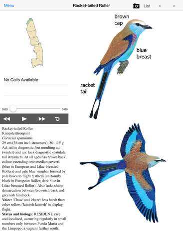 sasol ebirds of the kruger national park ipad resimleri 2