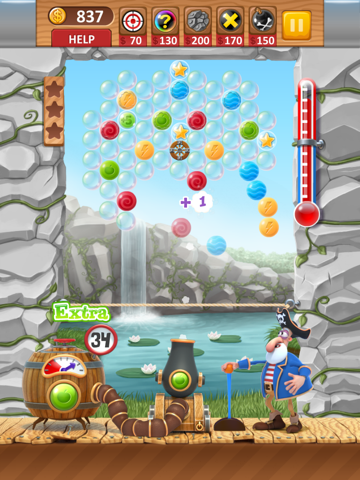 bubble shooter archibald the pirate ipad images 4