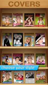 photo2cover - create your own magazine cover iphone resimleri 3