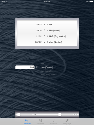 yarn count ipad capturas de pantalla 1