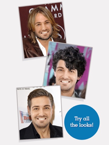 faceinhole® coiffures pour les hommes - changez votre coupe de cheveux et essayer un nouveau look iPad Captures Décran 3