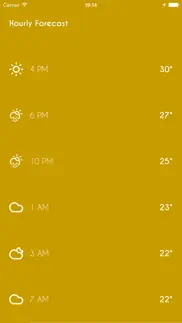 iweather - minimal, simple, clean weather app iphone resimleri 4