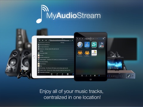 myaudiostream hd lite upnp audio player and streamer for ipad ipad resimleri 1