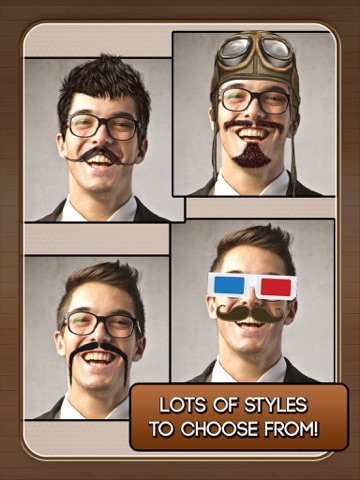 mustache booth - a funny facial hair photo editor ipad images 3