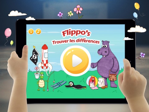 flippo’s - trouver les différences (full game) iPad Captures Décran 1