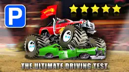 monster truck jam - expert car parking school real life driver sim park in bay racing games iphone images 1