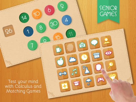 senior games - exercise your mind while having fun ipad images 1