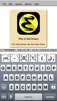 not emacs iPhone Captures Décran 1