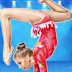 american gymnastics girly girl run game free logo, reviews