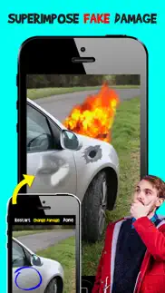 damage cam - fake prank photo editor booth iphone images 1