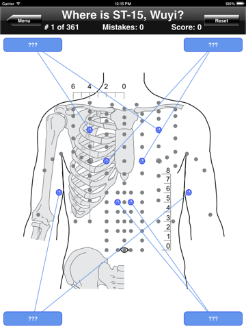 acupuncture points body quiz ipad images 2