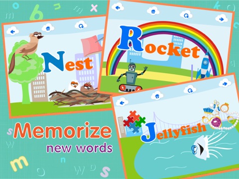 abcs alphabet phonics games for kids based on montessori learining approach ipad images 2