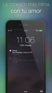 inlove: aplicación para dos: cuenta regresiva de un evento, diario, chat privado, encuentro y flirteo para parejas en una relación y enamoradas iphone capturas de pantalla 1