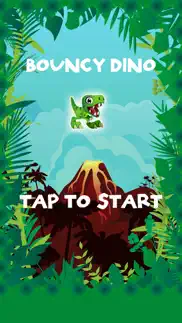 bouncy dino hop - the best of dinosaur games with only one life iphone images 1
