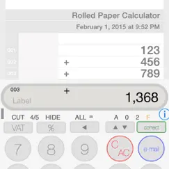 Rollenpapier Taschenrechner Flat analyse, kundendienst, herunterladen