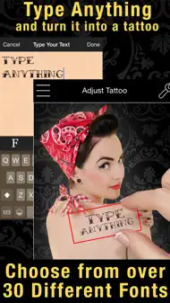 Tattoo You Premium - Use your camera to get a tattoo iphone bilder 3