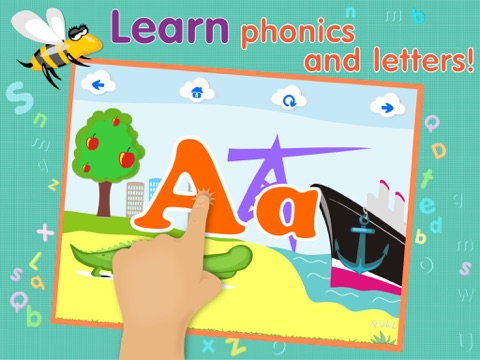 abcs alphabet phonics games for kids based on montessori learining approach ipad images 4