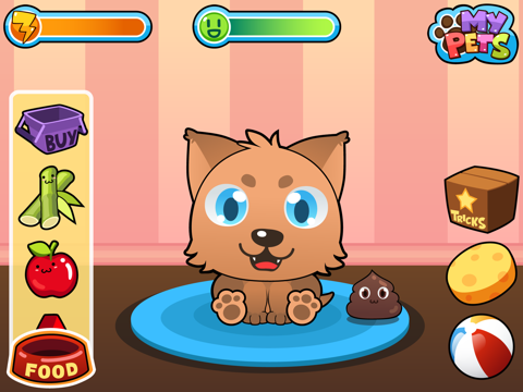 my virtual pet - cute animals free game for kids ipad images 2