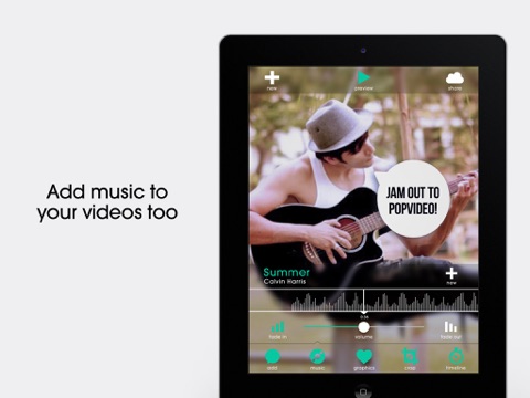 pop video - movie editor for subtitles, speech bubbles and music in your videos ipad images 3