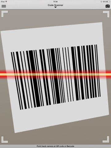 barcode reader for ipad ipad capturas de pantalla 1