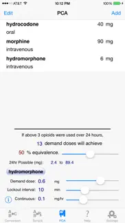 eopioid™ : opioids & opiates calculator iphone images 3