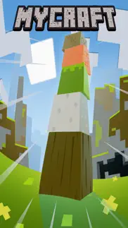 my tower physics - stacking 8-bit build-ing blocks in the pixelated cube world iphone images 1