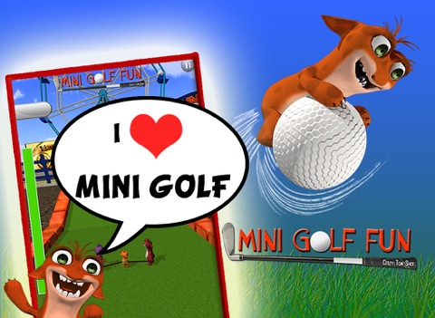 mini golf fun - crazy tom shot ipad resimleri 4
