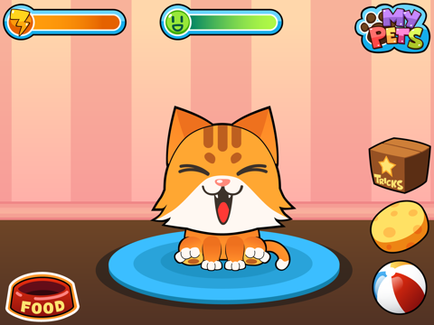 my virtual pet - cute animals free game for kids ipad images 4