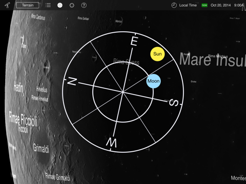 moon globe hd ipad capturas de pantalla 3