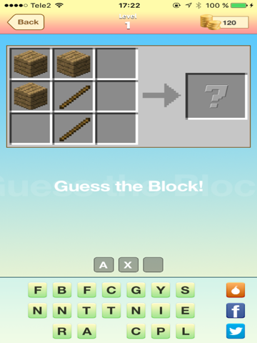 guess the block - brand new quiz game for minecraft ipad images 1