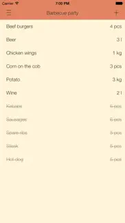 need to buy - grocery shopping list iphone images 1