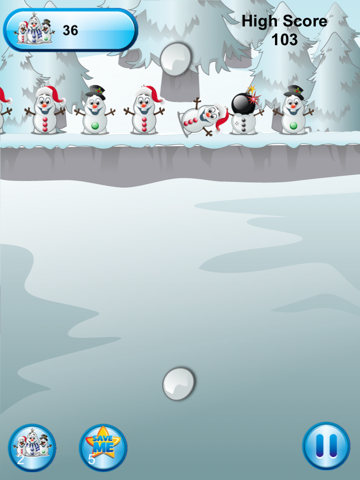 frozen snowman knockdown ipad images 4