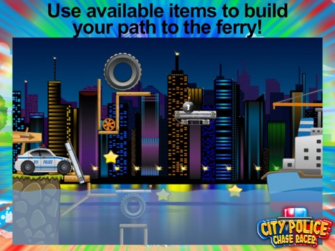 a crazy city police chase stunt jump traffic racer simulator game ipad images 2