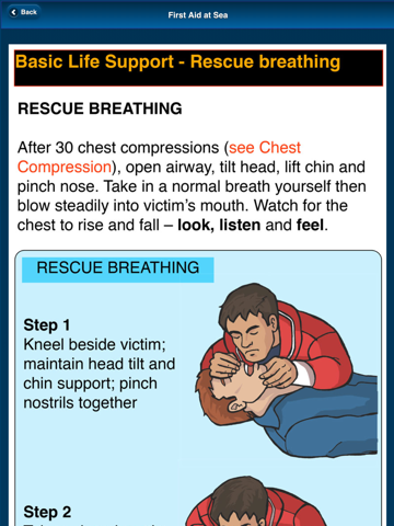 first aid at sea - adlard coles ipad images 3