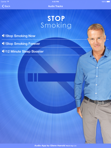 stop smoking forever - hypnosis by glenn harrold ipad images 2