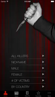 libreria de asesinatos en serie iphone capturas de pantalla 1