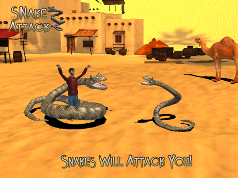 snake attack 3d ipad images 1