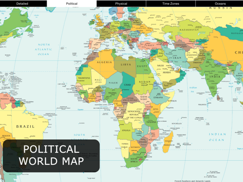 world map for ipad free айпад изображения 1