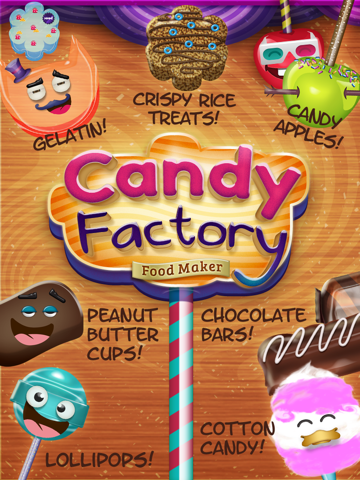 candy factory food maker hd free by treat making center games ipad images 1