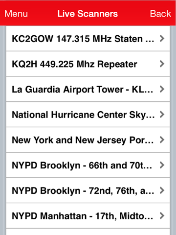 listen live to police, fire, ems, airport tower controller and port scanners with over 4,000 channels ipad resimleri 3