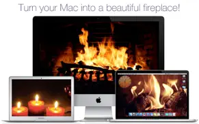 fireplace screensaver & wallpaper hd with relaxing crackling fire sounds (free version) айфон картинки 3