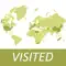 Visited Countries Map - World Travel Log for Marking Where You Have Been anmeldelser