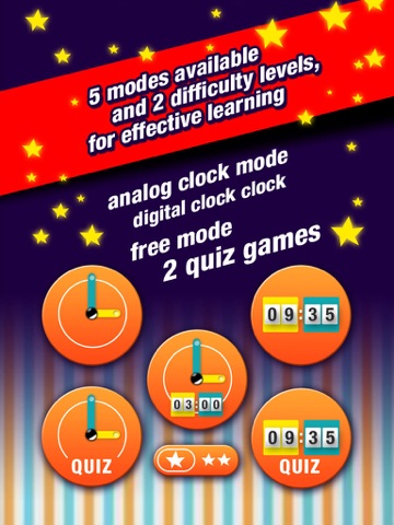 telling time for kids - game to learn to tell time easily ipad images 2