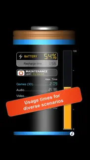 ibattery pro - battery status and maintenance iphone resimleri 2