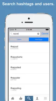 social repost - photo and video reposter instarepost whiz app iphone images 2