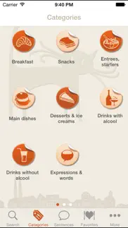 bon appétit - french food and drink glossary iphone images 1