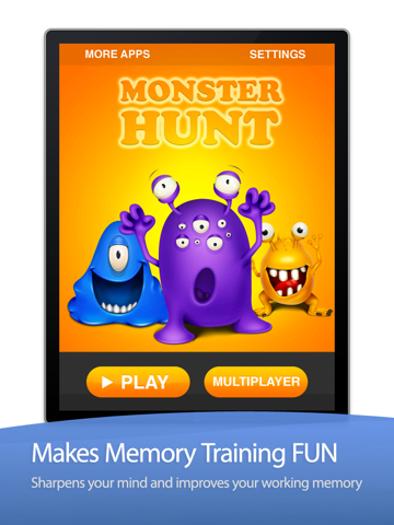 monster hunt - fun logic game to improve your memory ipad images 1