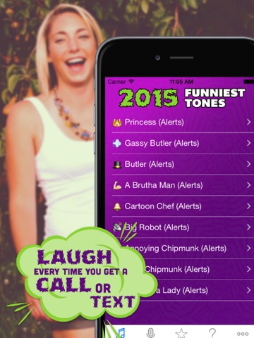 free 2015 funny tones - lol ringtones and alert sounds iPad Captures Décran 4