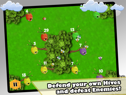 bee swarms war - race the flows ipad images 3