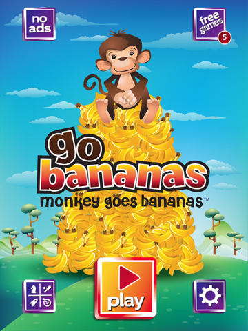 go bananas - super fun kong style monkey game ipad images 1